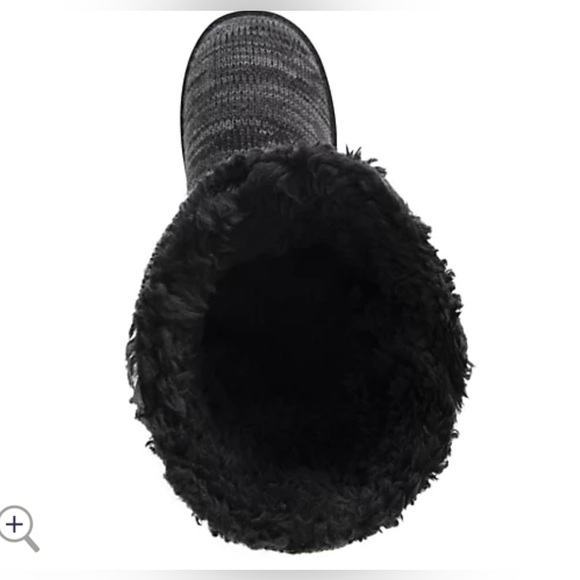 Women’s Black Liza Pull On Slouch Muk Luks Boots sz. 10 - Picture 3 of 6